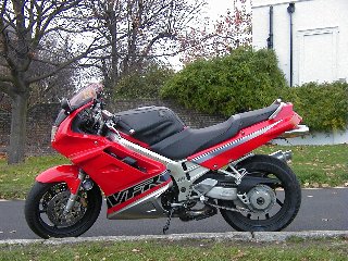 The current VSource.org VFR750FP (in mid-Laser-underseat-conversion mode)
