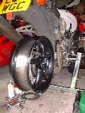 (Told'ja it was just the wheel!)