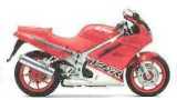 Pure red (R-158) with Sparkling silver metallic (NH-295M) lower cowl