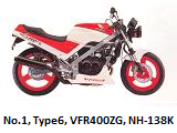 No.1, VFR400ZG, NH-138K