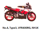 No.4, VFR400RG, NH1K