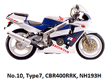 No.10, Type7, CBR400RRK