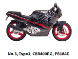 No.3, Type1, CBR400RG