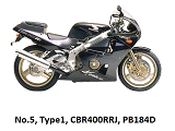 No.5, Type1, CBR400RRJ