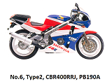 No.6, Type2, CBR400RRJ