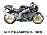 No.8, Type5, CBR400RRK