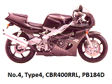 No.4, Type4, CBR400RRL